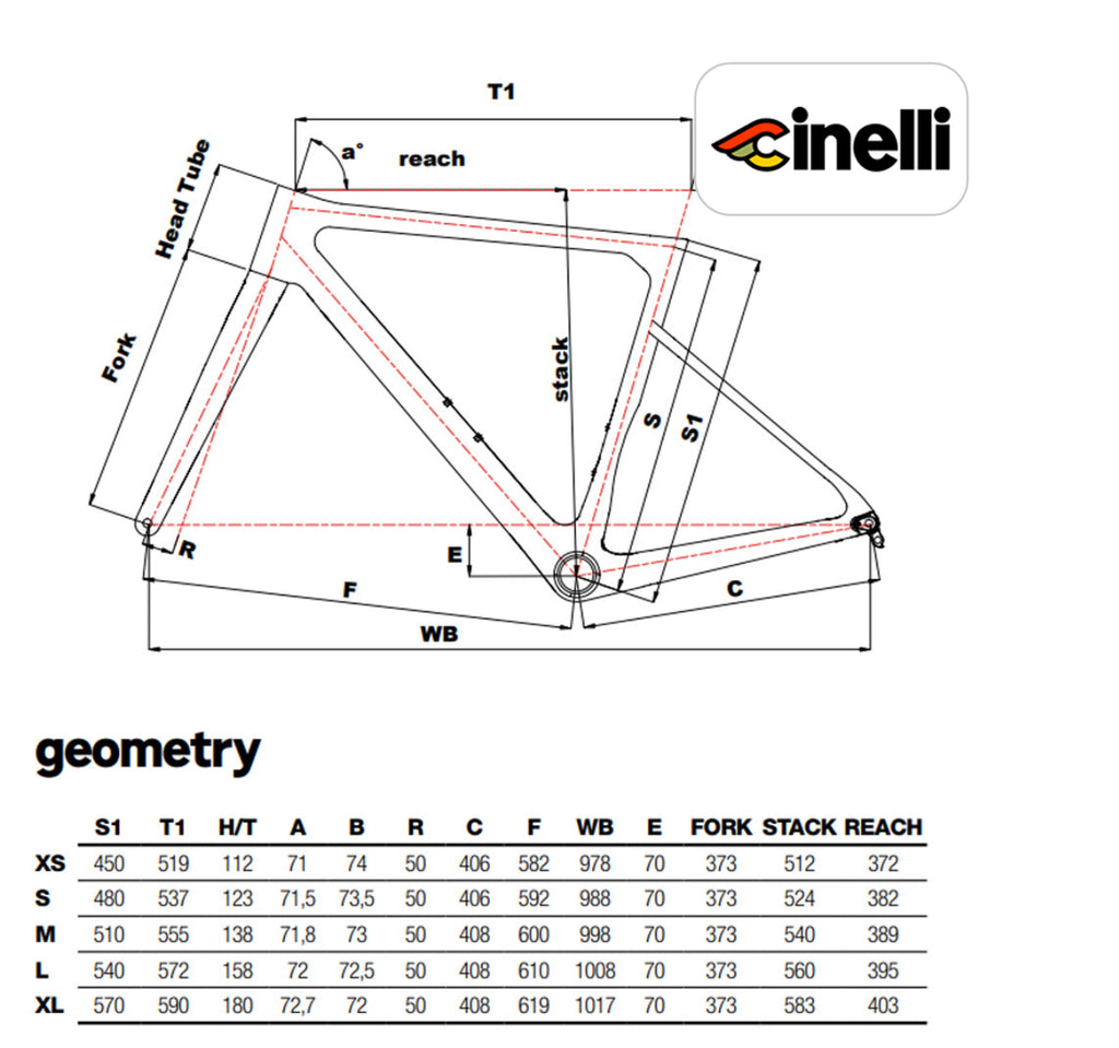 Cinelli Pressure ADR 105 12 Speed