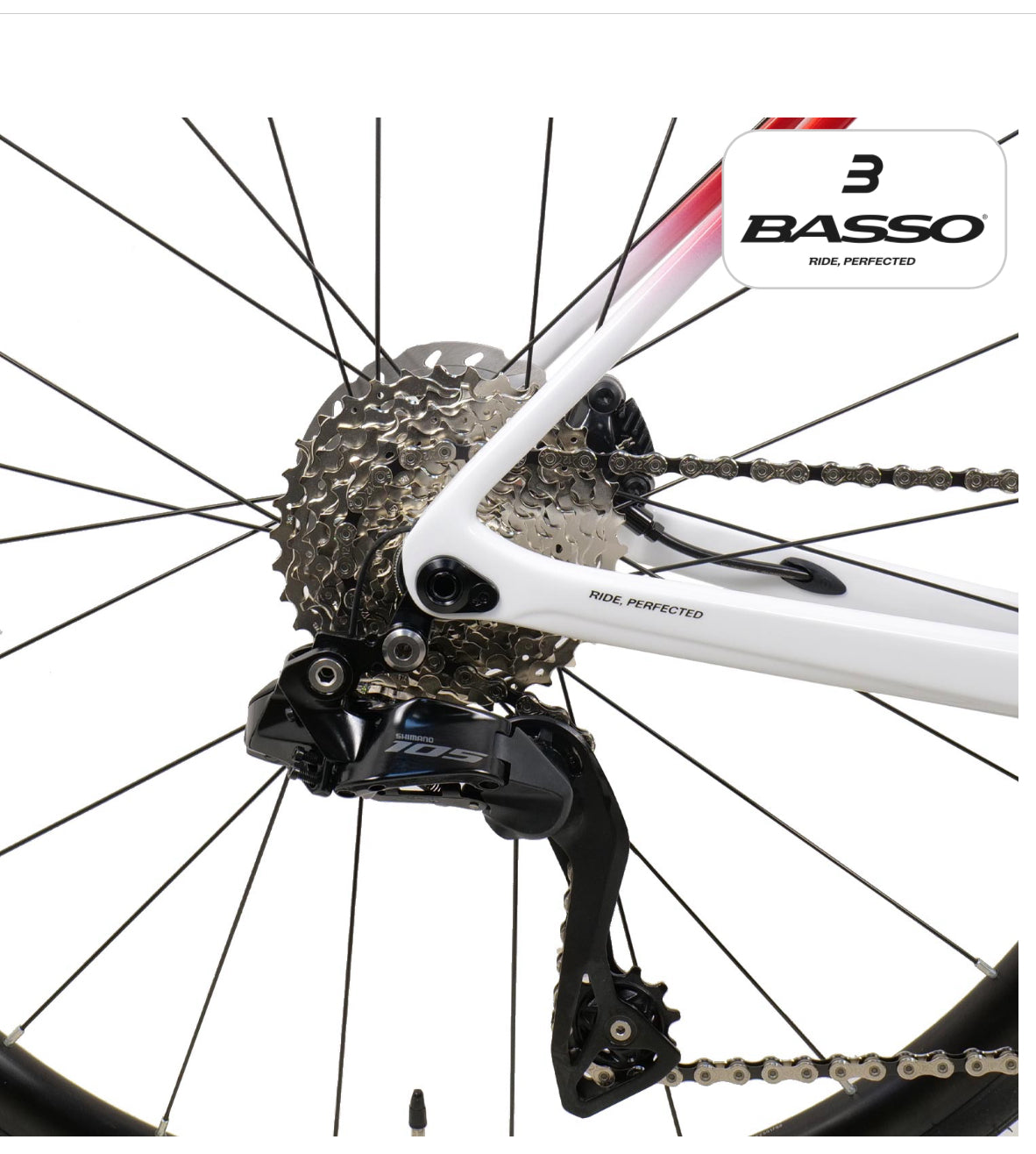 Basso Astra 105 DI2 Cosmic S Chroma White Bike